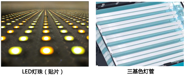 led貼片燈珠與三基色燈管